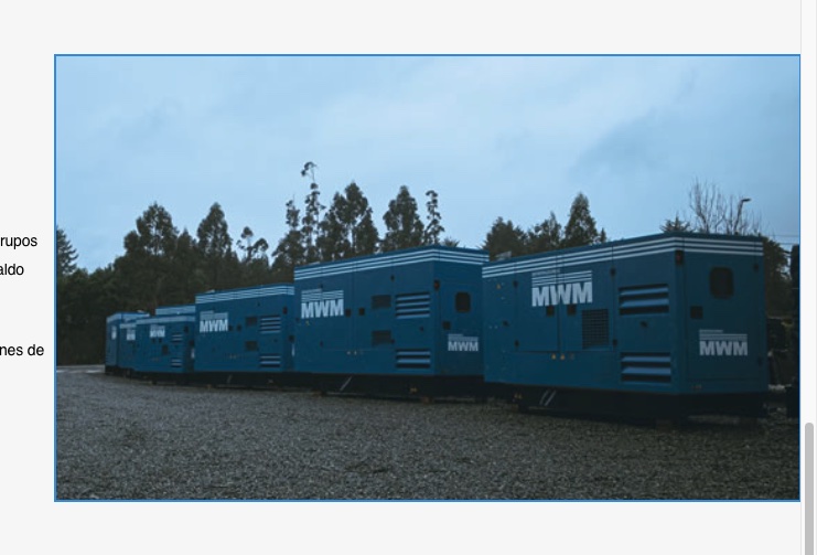Generadores MWM listos para dimensionamiento de potencia